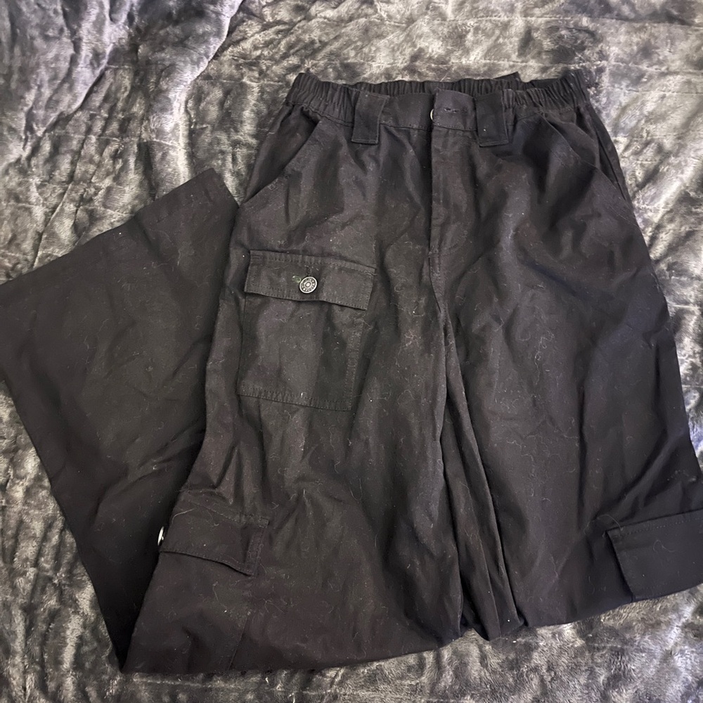 Men's Black Cargo Pants